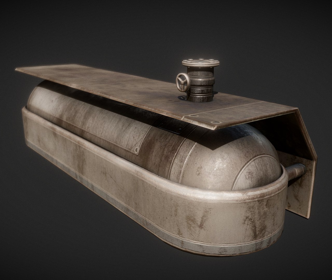 3d Model Old Version Fuel Tank