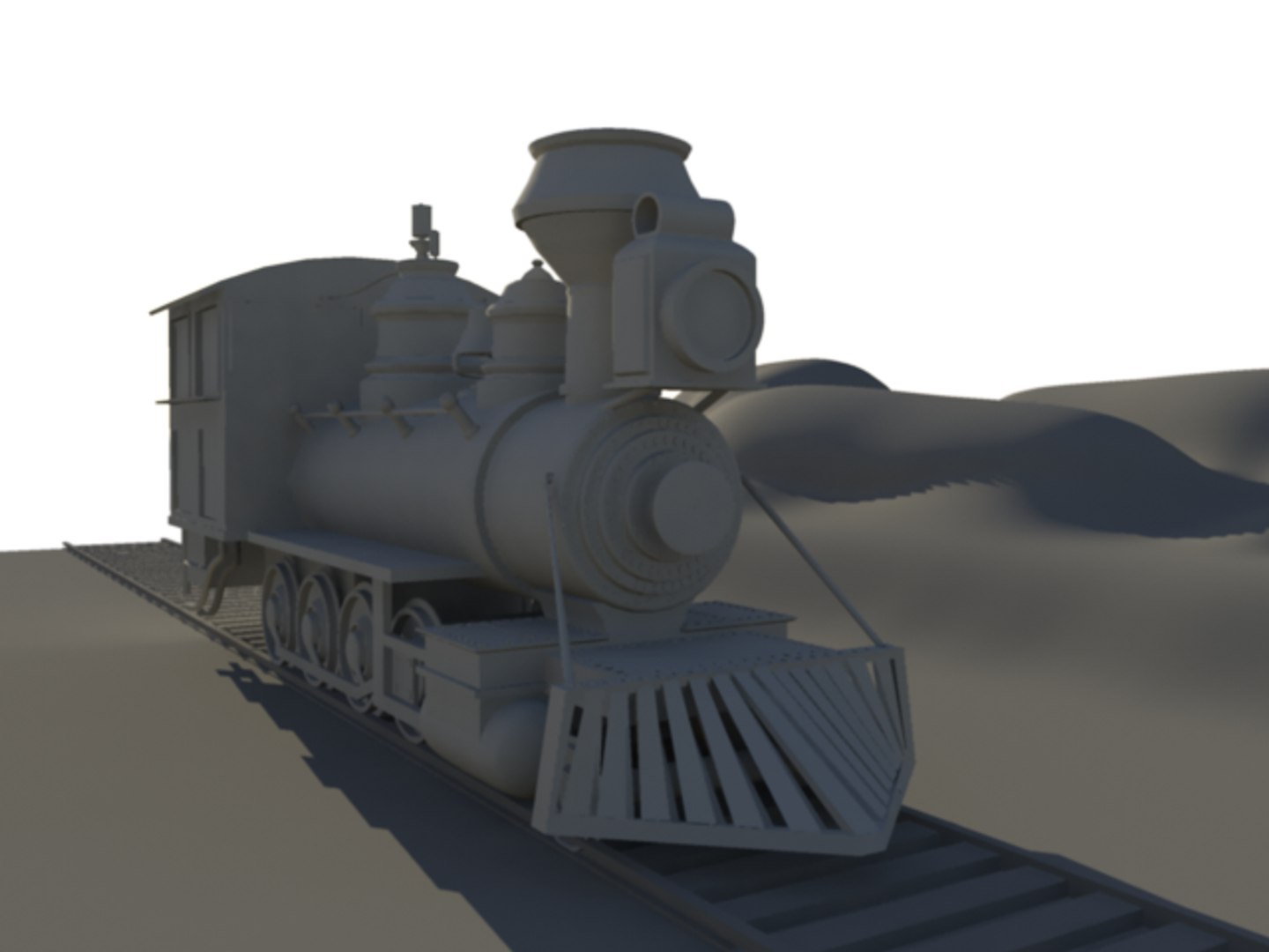 train engine 3d ma