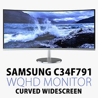 Samsung C34F791 34 inch Curverd Widescreen Monitor