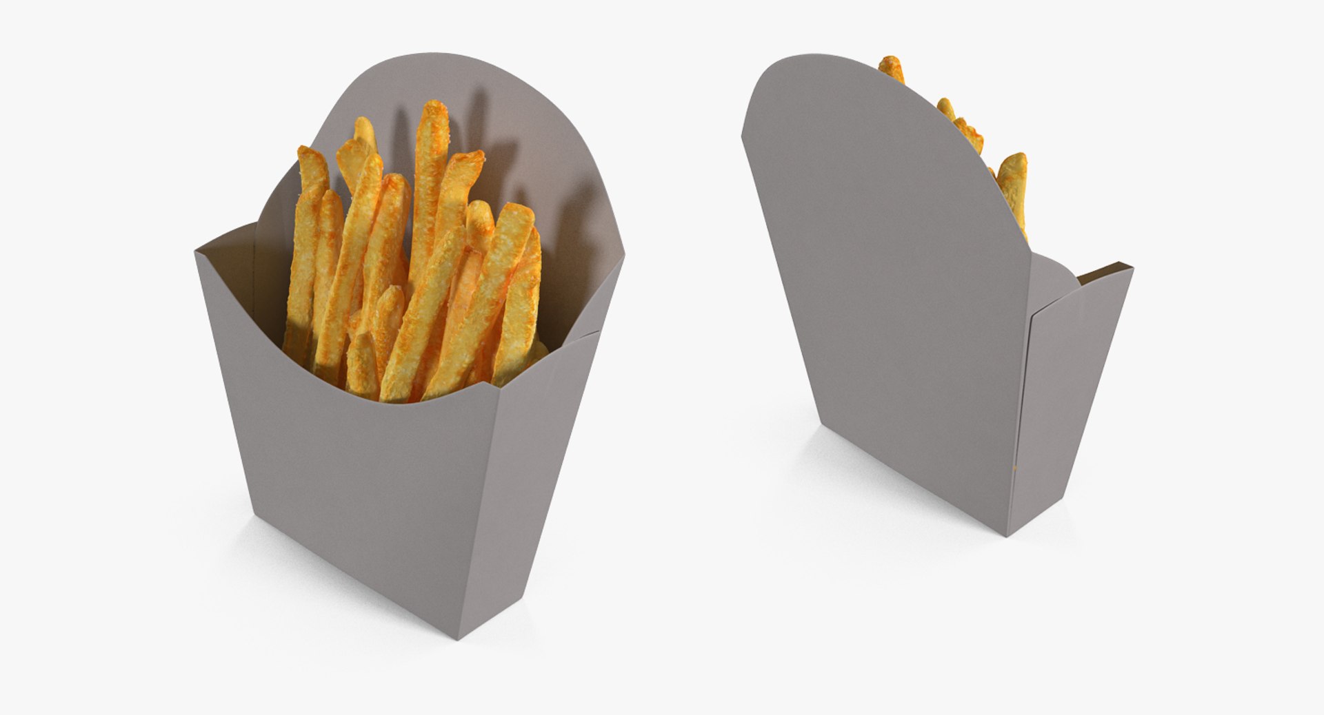 French Fry Box Generic Max