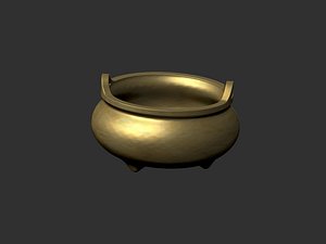 3D model Ancient Chinese Incense Burner
