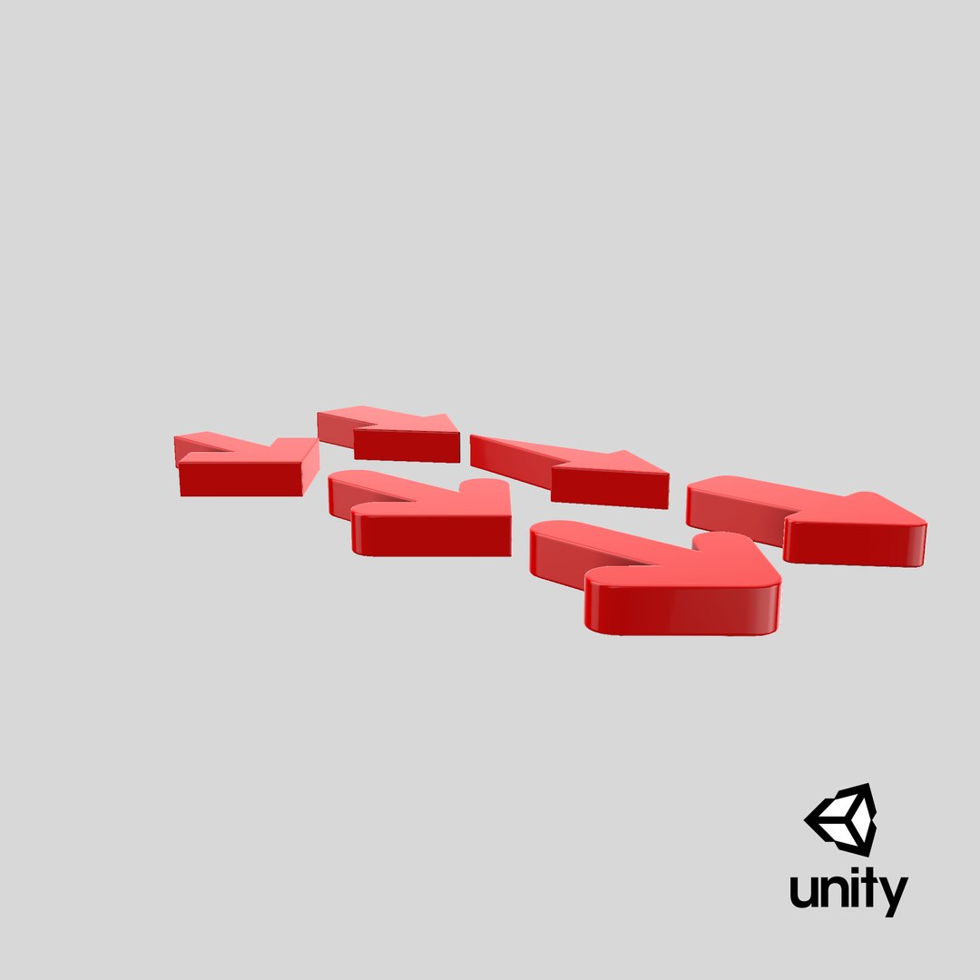Arrow Set 1 3D Model - TurboSquid 1484789