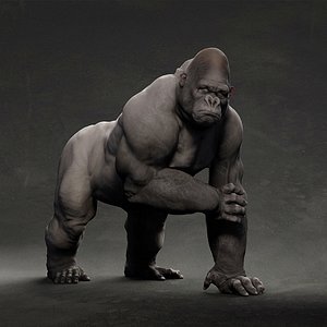 animal gorilla 3D
