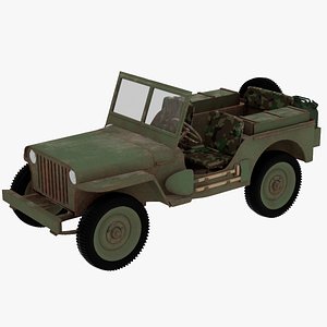 Jeep Willys 3D model