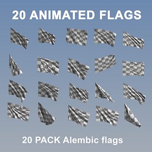 Animated Flags - 20 Pack