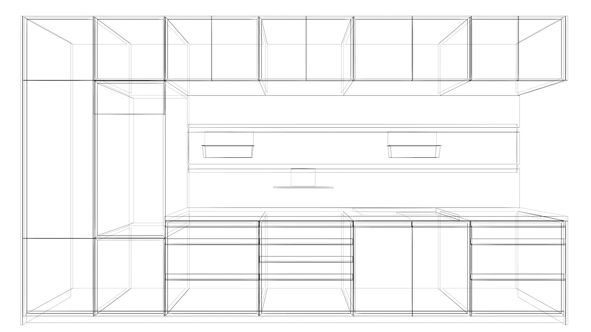 3D Model Collection Of 5 Kitchens - TurboSquid 2207675