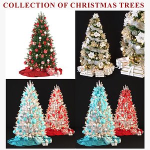 Collection of Christmas trees