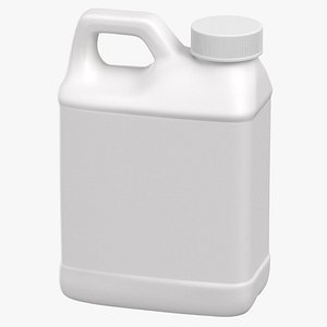 Plastic F Style Bottle 8oz 011