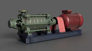 3D Multisection centrifugal  pump
