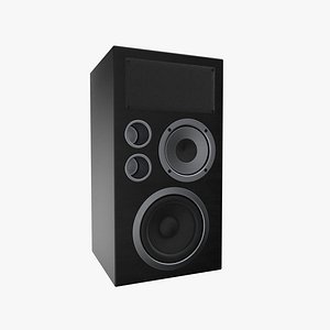 3D Speakers black