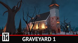 3D model Graveyard 1
