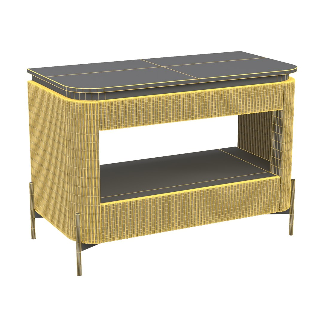 Iris Nightstand Model TurboSquid 2062800