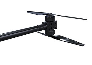 3D model Drone Arm with Engine 3D model