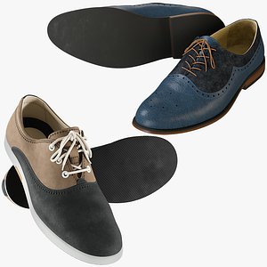 3D realistic shoes 38 collections