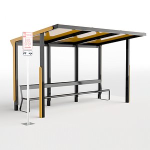 Bus Stop model