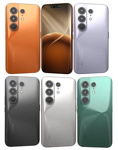3D Tecno Camon 50 Ultra 5G All Colors model