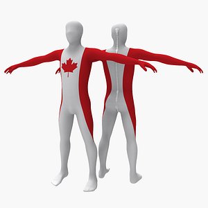 Morphsuit Canada Costume