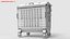 Metal Garbage Container - Subd  - GameReady LODs - PBR