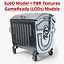 Metal Garbage Container - Subd  - GameReady LODs - PBR