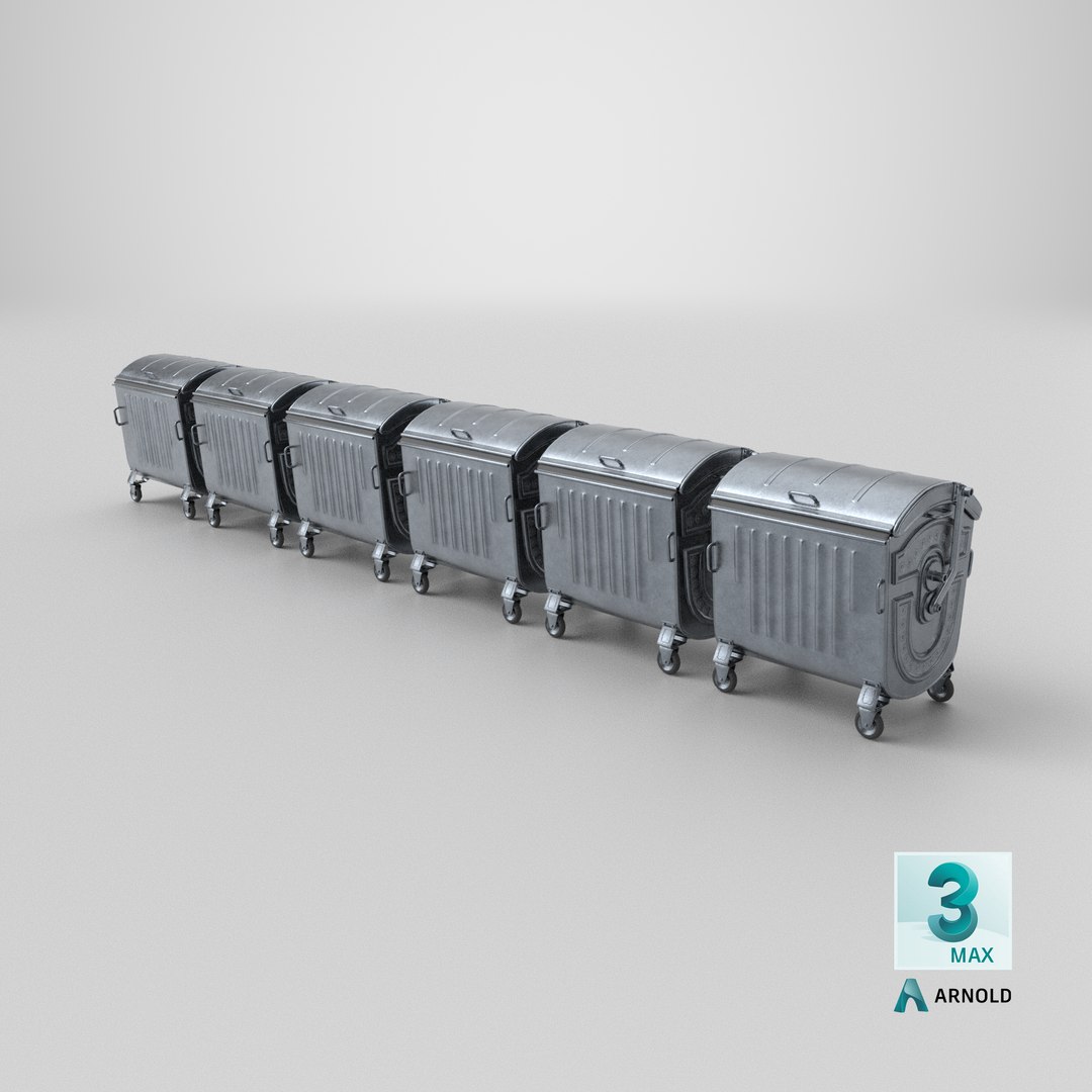 3D model Metal Garbage Container - Subd  - GameReady LODs - PBR https://p.turbosquid.com/ts-thumb/OK/s2SX17/el/stemcell_max_arnold_render/png/1703790905/1920x1080/fit_q87/26973bdedd7f5a49e822206ca9e830545ba8ea6c/stemcell_max_arnold_render.jpg