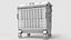 Metal Garbage Container - Subd  - GameReady LODs - PBR