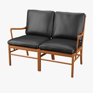 3d sofa ole wanscher