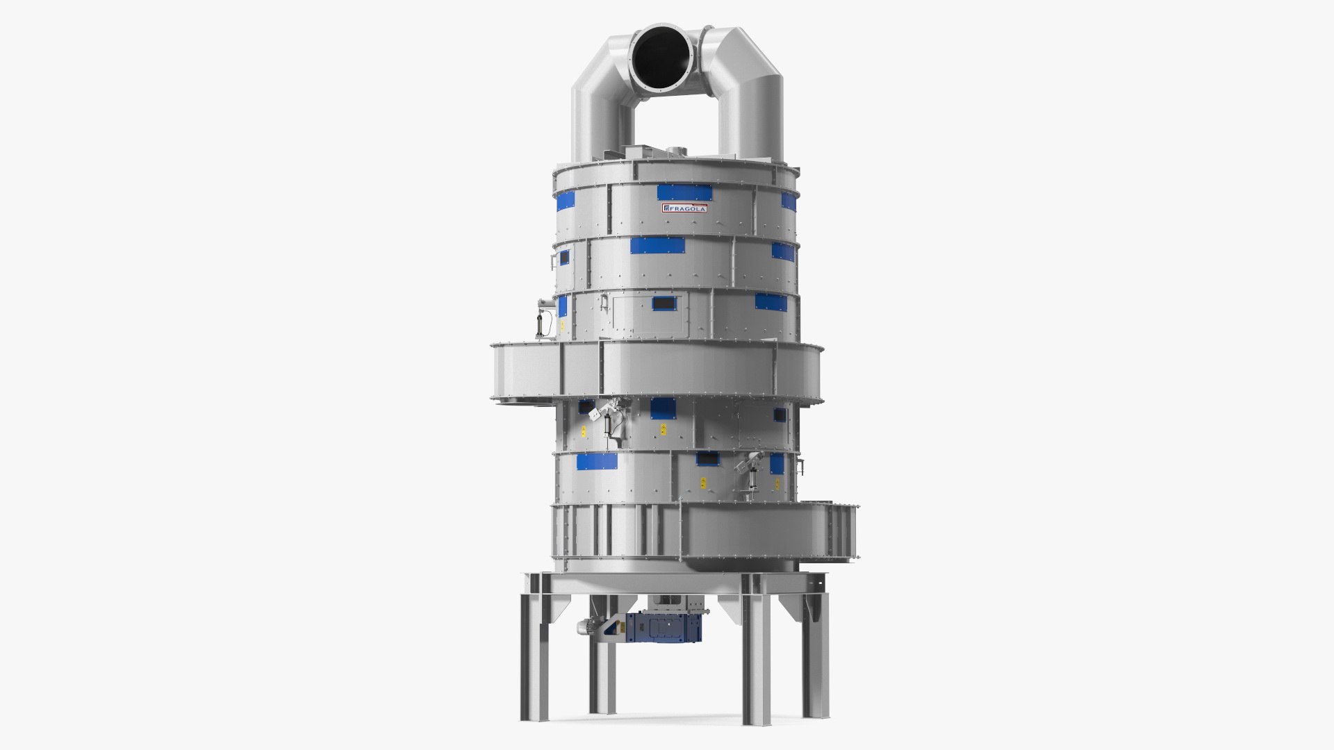 Fragola Corn Roasting Machine 3D model preview