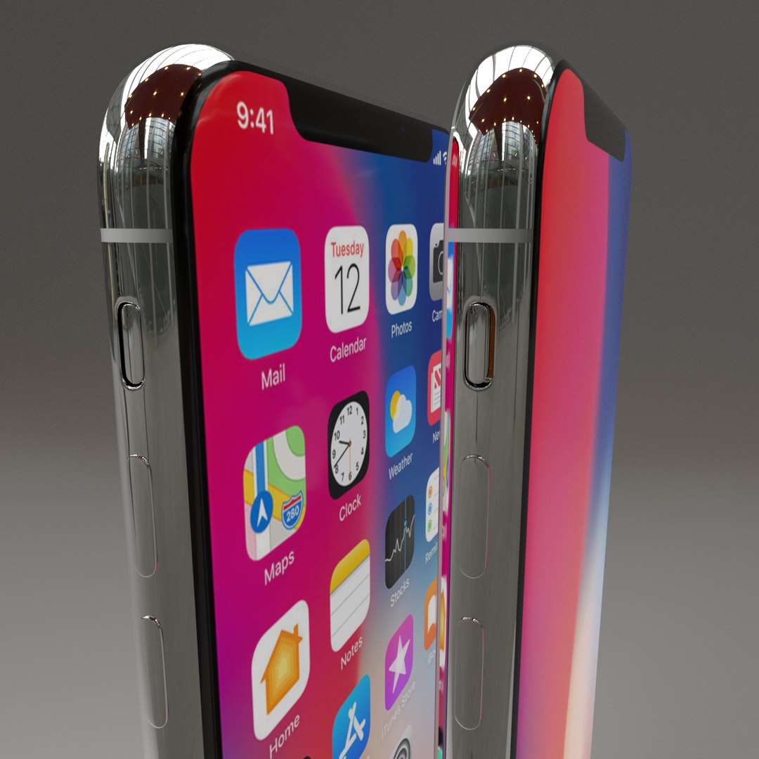 Iphone x 3D model - TurboSquid 1220433