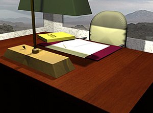 office desk chair 3d model
