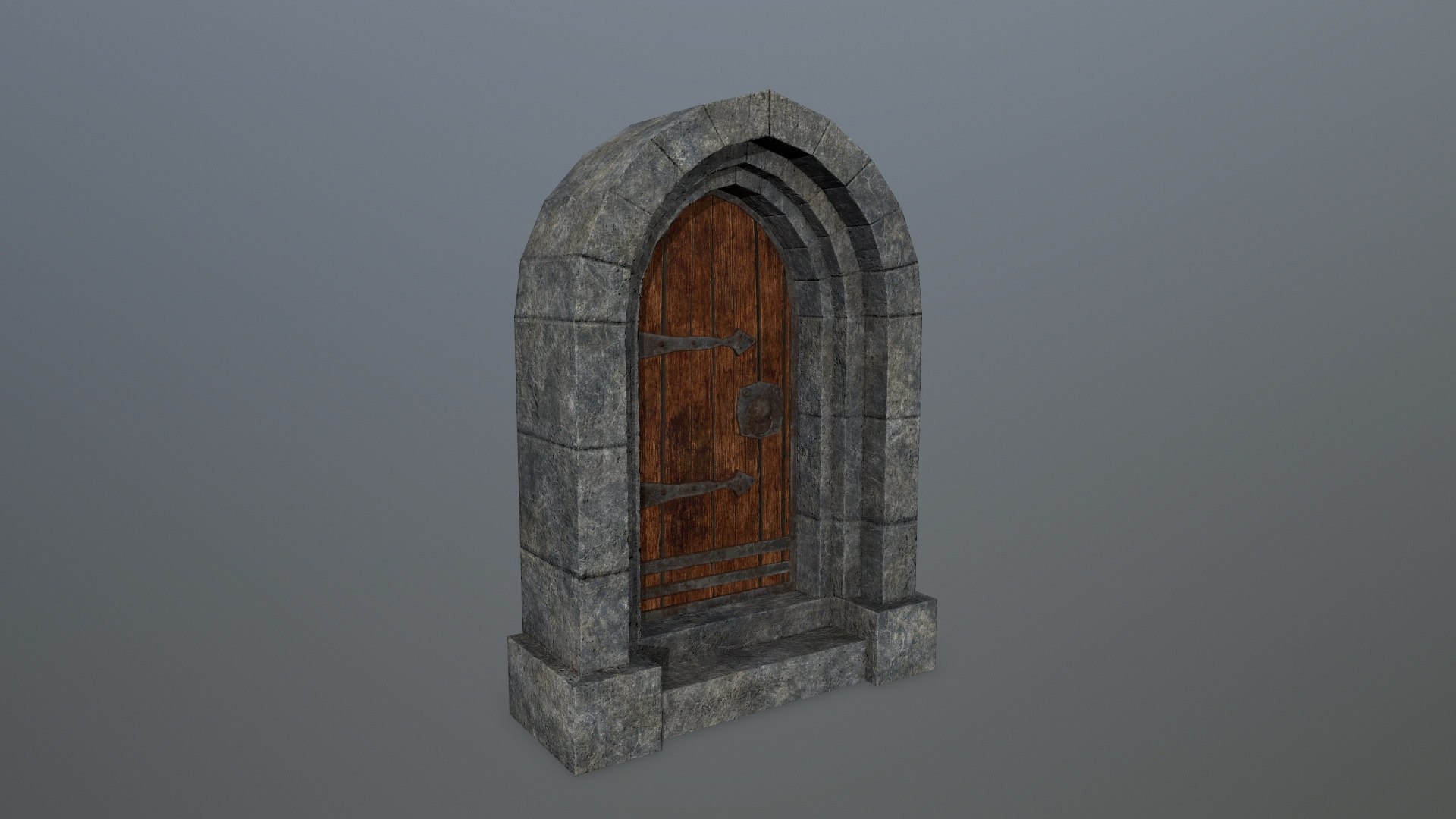 Medieval Door Model - Turbosquid 2026658