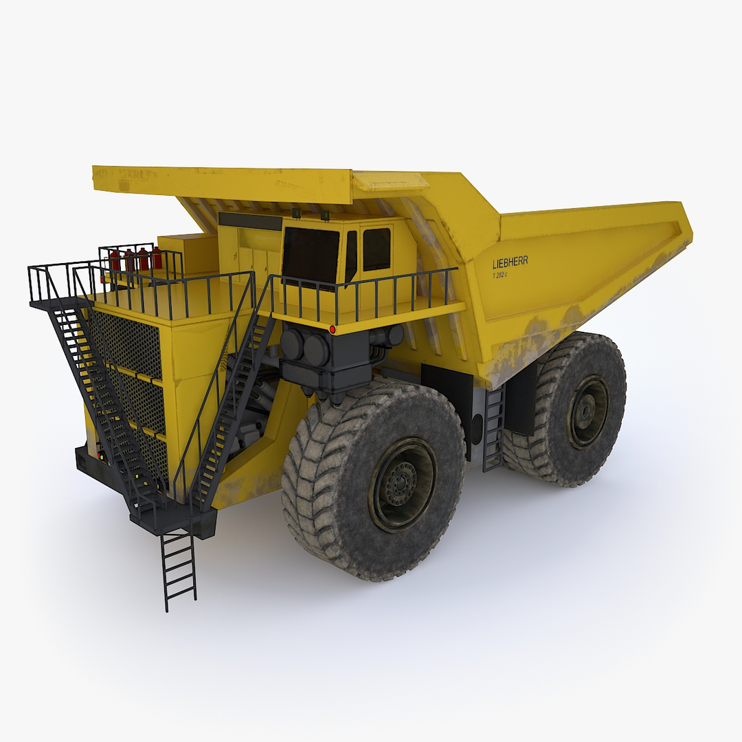 Liebherr T282 Industrial 3D Model | 1147082 | TurboSquid