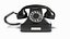 Téléphone rétro 6 noir