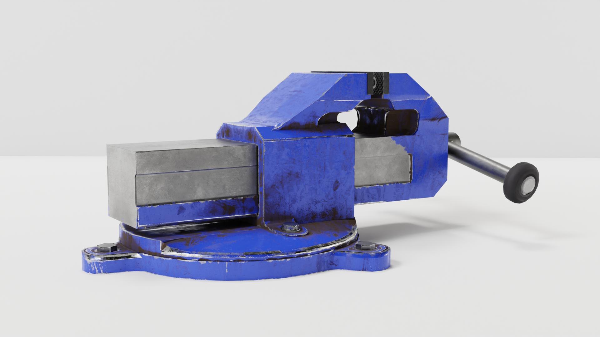 Table Vise Model - TurboSquid 2134007