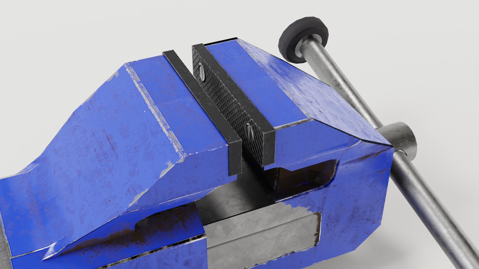 Table Vise Model - TurboSquid 2134007