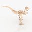 Hölzernes Dinosaurier-Puzzle - Velocirapto
