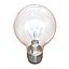 3d electric light bulb illuminated