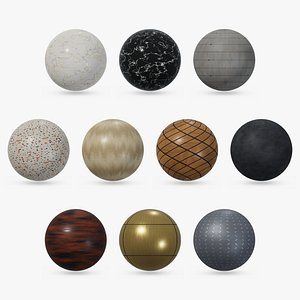 ArchViz Pro Surfaces 10 Seamless 4K PBR Materials Bundle