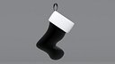 Christmas Stockings black
