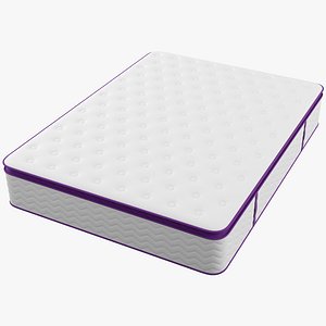 Queen Size Mattress 3D model