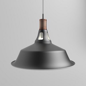 3d industrial lamp