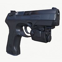 Game Ready Beretta PX4 Storm with LODs