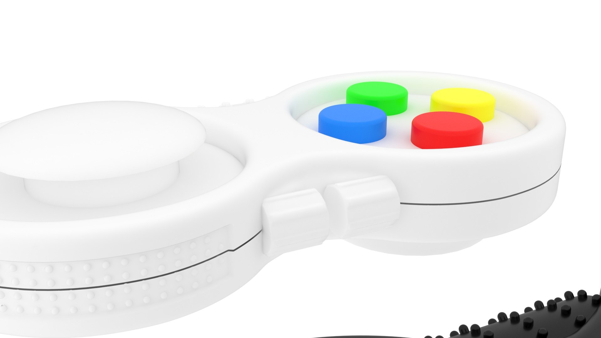 3D Joypad Controller Fidget Toys Set Model - TurboSquid 1767377