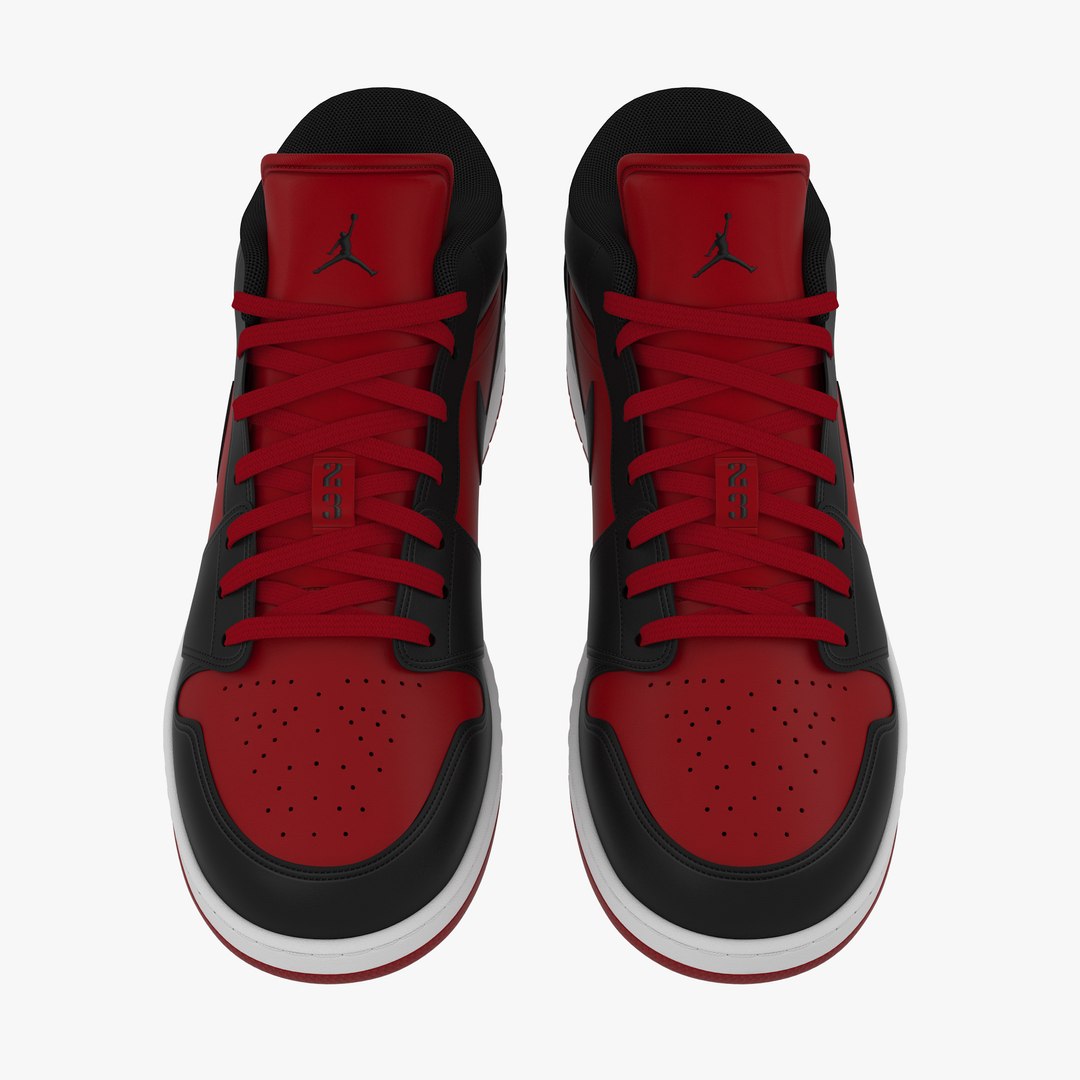 3D Air Jordan 1 Model - TurboSquid 1370965