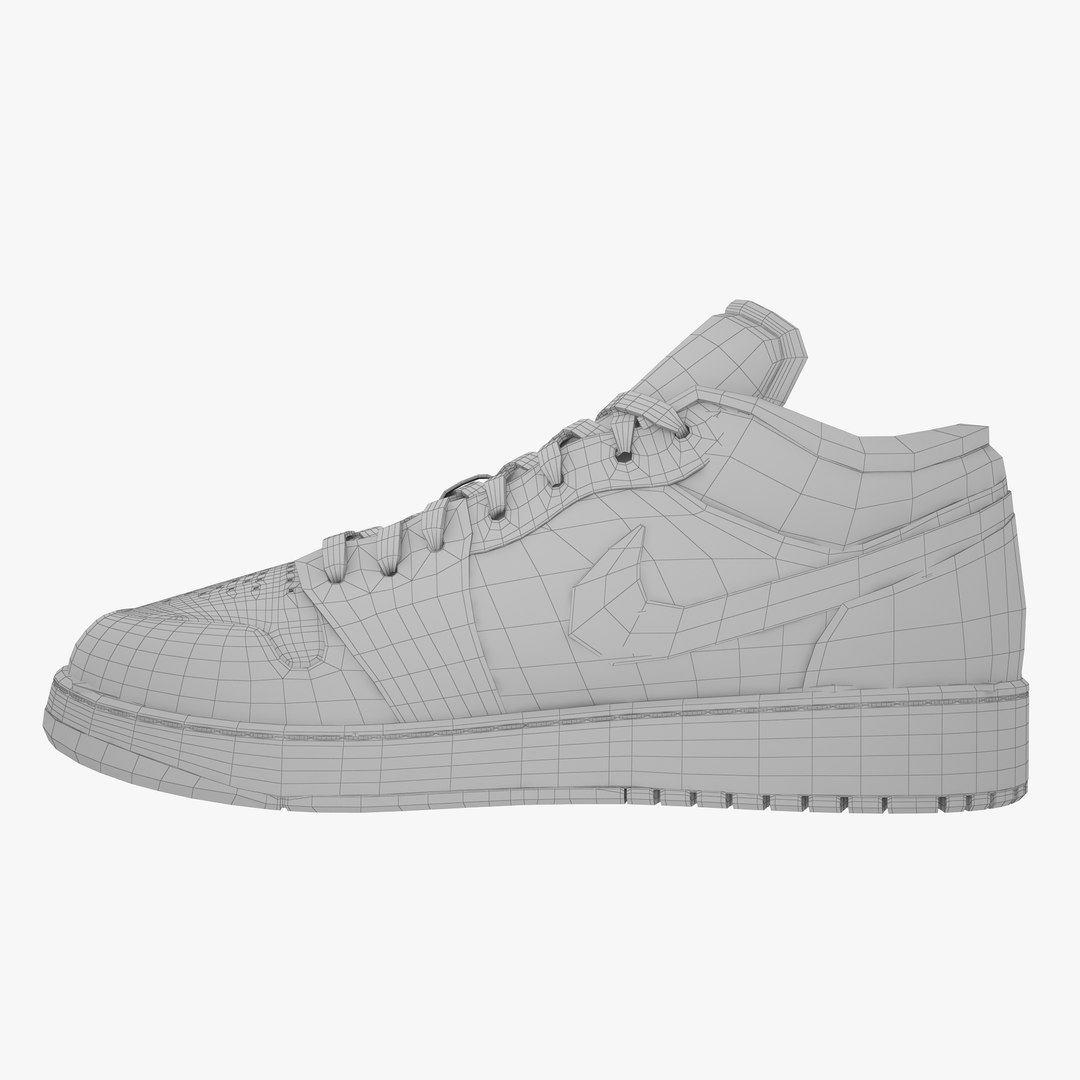 3D Air Jordan 1 Model - TurboSquid 1370965