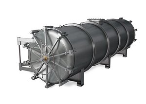 3d model retort machine food