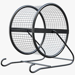 3D model Hamster Wheel PBR
