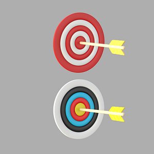 Arrow Target 3D model