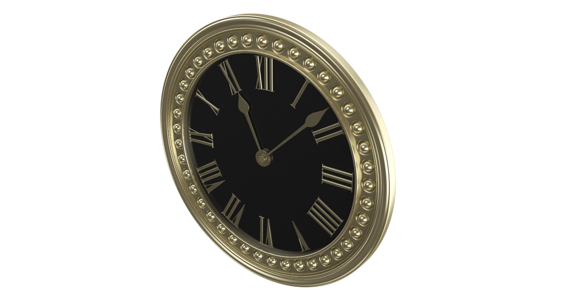 Wall clock 3D model - TurboSquid 1369150