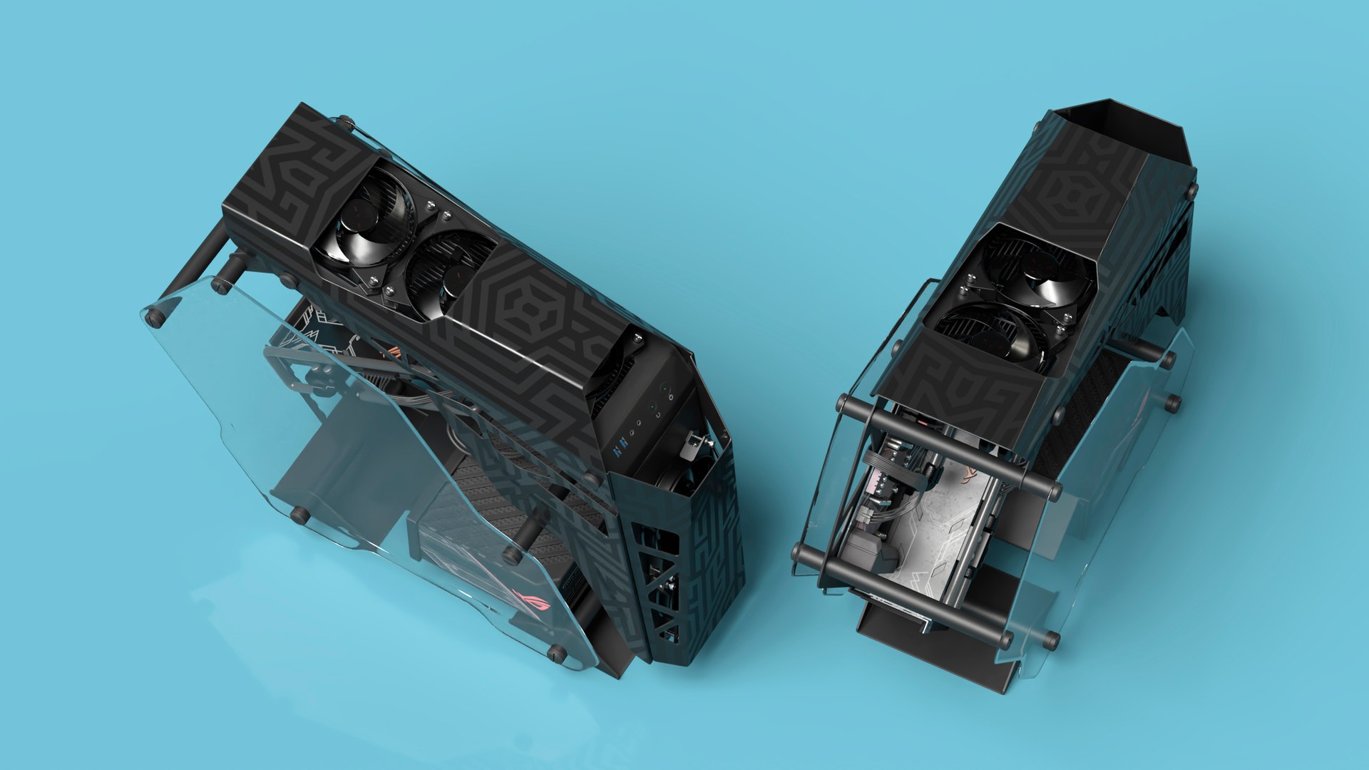 3D Modern Gaming PC Off State - TurboSquid 2259021