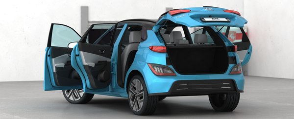 3D model realistic hyundai kona 2021 - TurboSquid 1704548